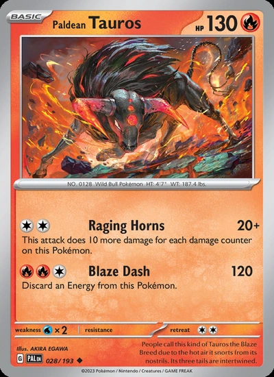 Paldean Tauros