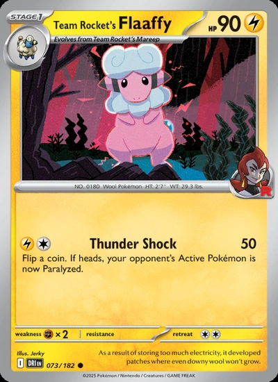 Team Rocket's Flaaffy
