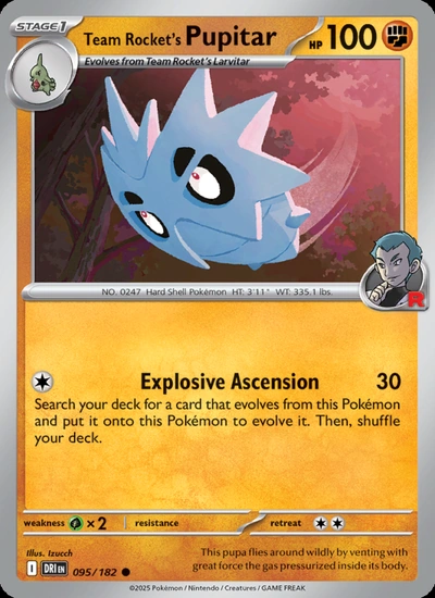 Team Rocket's Pupitar