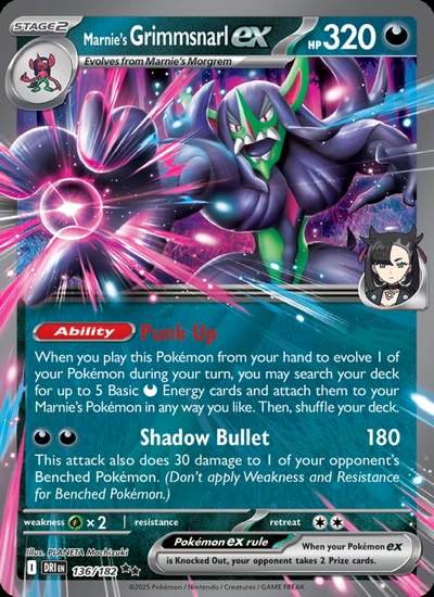 Marnie's Grimmsnarl ex