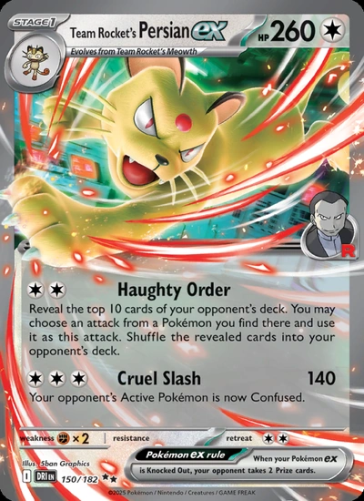 Team Rocket's Persian ex