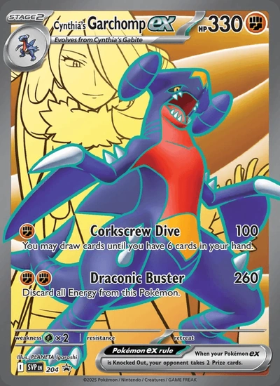 Cynthia's Garchomp ex