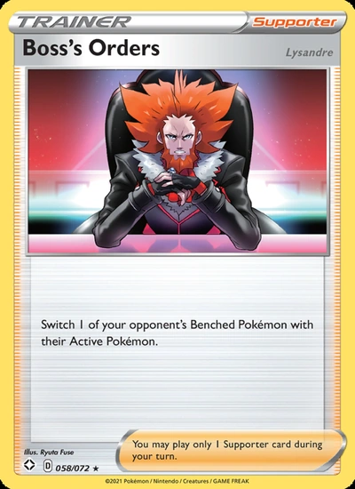 Boss's Orders (Lysandre)
