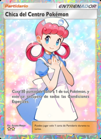 Chica del Centro Pokémon
