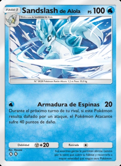 Sandslashde Alola