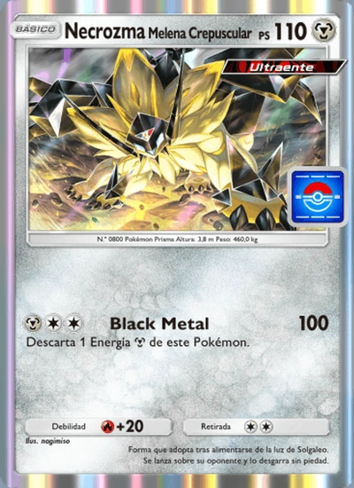 Necrozma Melena Crepuscular
