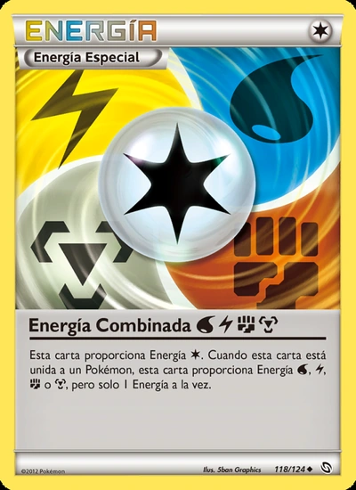 Energía Combinada WaterLightningFightingMetal