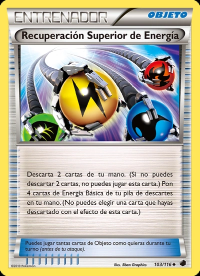 Recuperación de Energía Superior