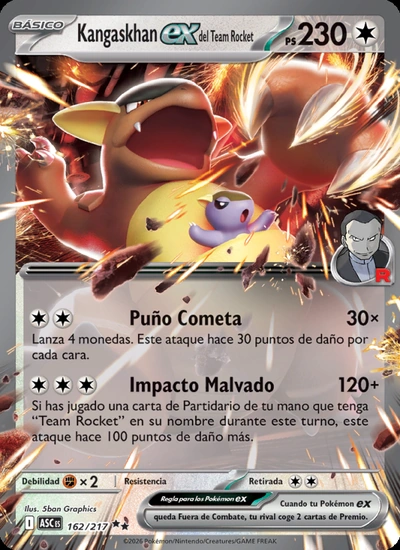 Kangaskhan ex del Team Rocket