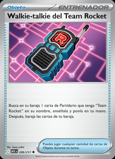 Walkie-talkie del Team Rocket