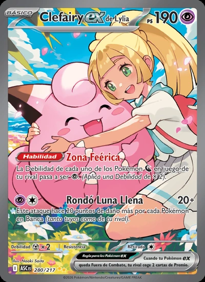 Clefairy ex de Lylia