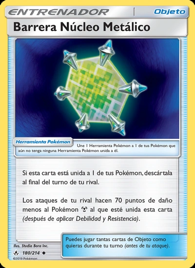 Barrera Núcleo Metálico