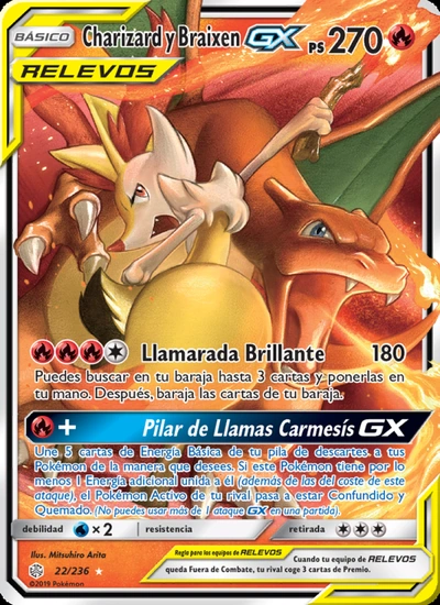 Charizard y Braixen GX