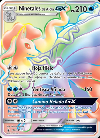 Ninetales de Alola GX