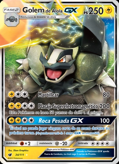 Golem de Alola GX