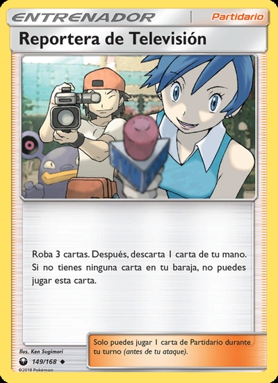 Reportera de Televisión