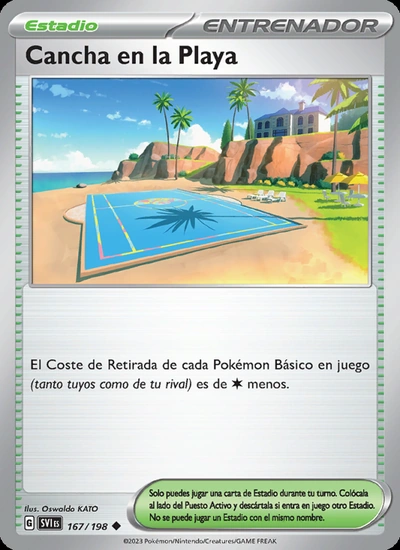 Cancha en la Playa