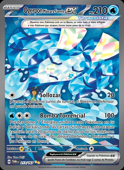 Ogerpon Máscara Fuente ex