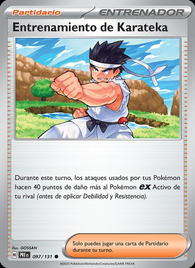 Entrenamiento de Karateka