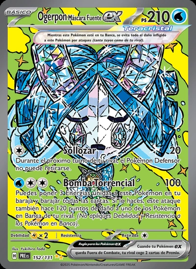 Ogerpon Máscara Fuente ex