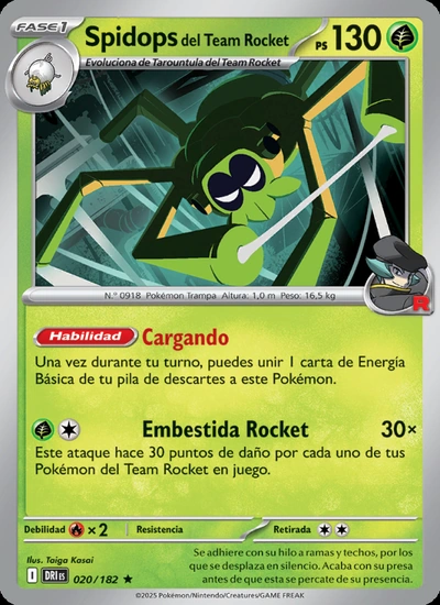 Spidops del Team Rocket