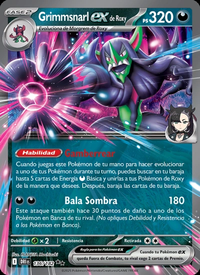 Grimmsnarl ex de Roxy
