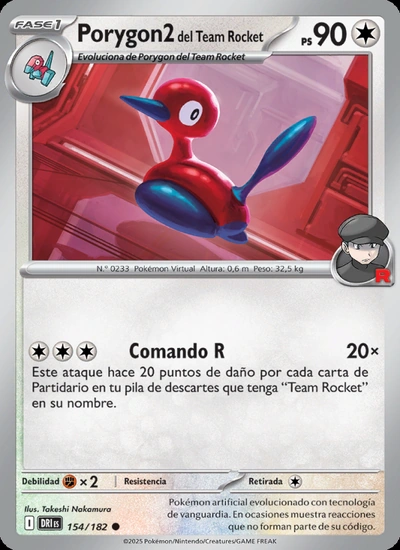 Porygon2 del Team Rocket