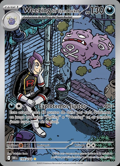 Weezing del Team Rocket