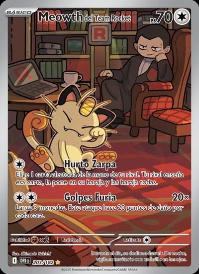 Meowth del Team Rocket