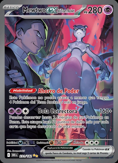 Mewtwo ex del Team Rocket