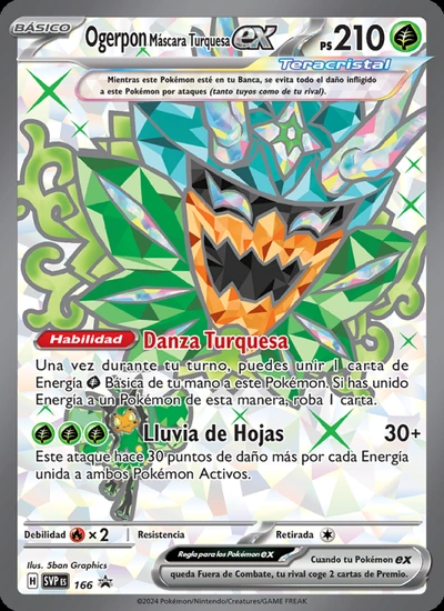 Ogerpon Máscara Turquesa ex