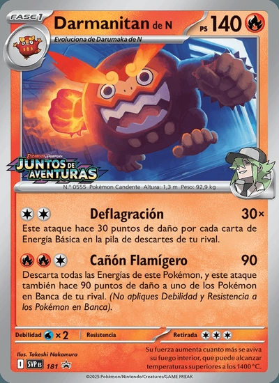 Darmanitan de N