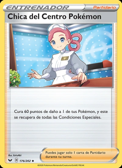 Chica del Centro Pokémon