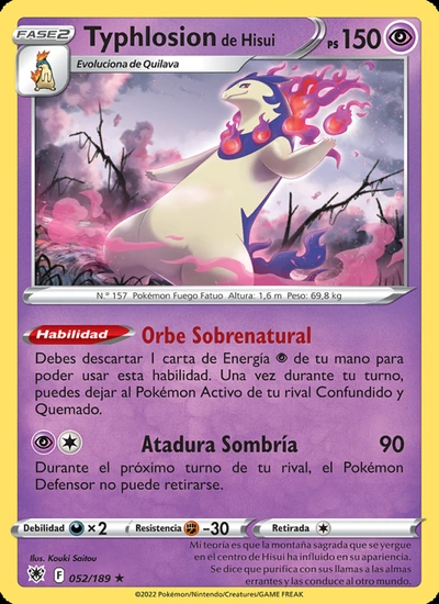 Typhlosion de Hisui