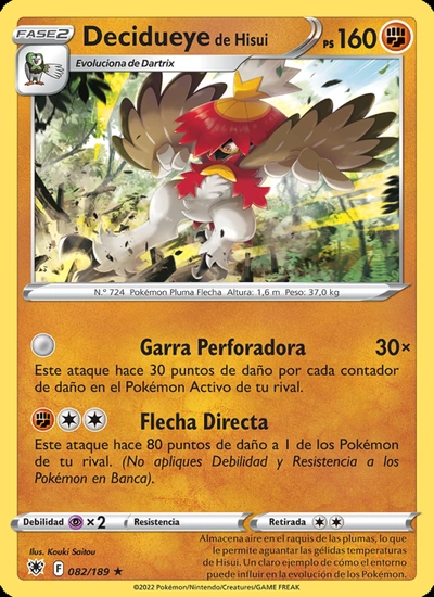 Decidueye de Hisui