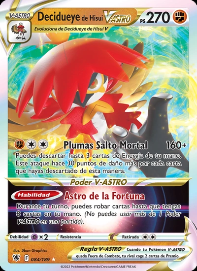 Decidueye de Hisui V-ASTRO
