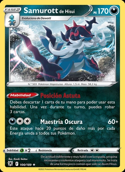 Samurott de Hisui