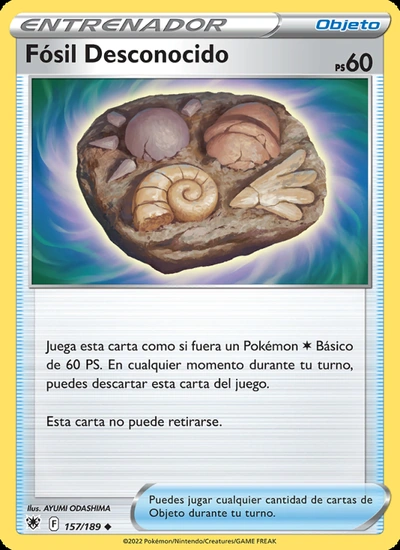 Fósil Desconocido