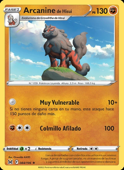 Arcanine de Hisui