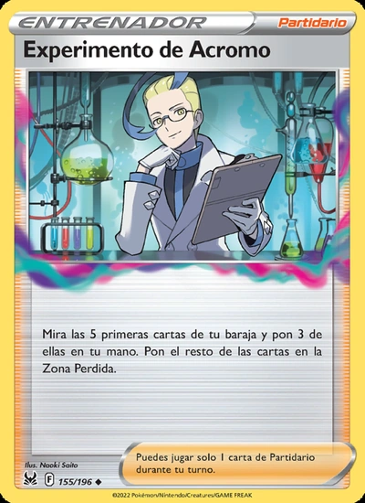 Experimento de Acromo