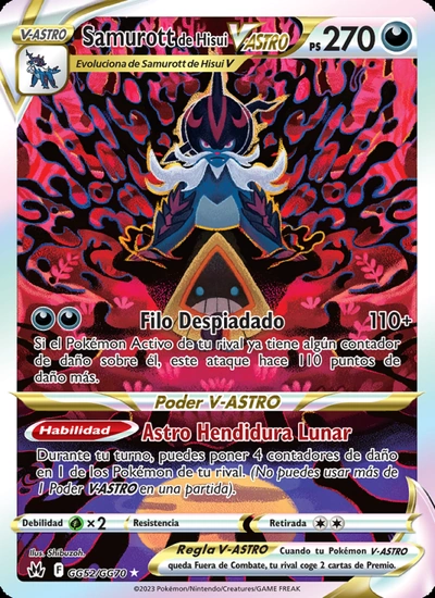 Samurott de Hisui V-ASTRO