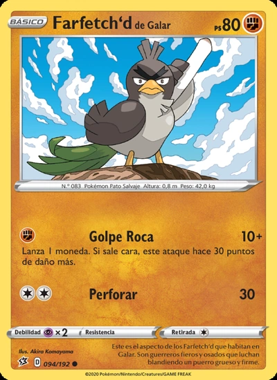 Farfetch'd de Galar