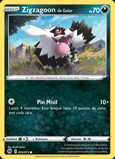 Zigzagoon de Galar
