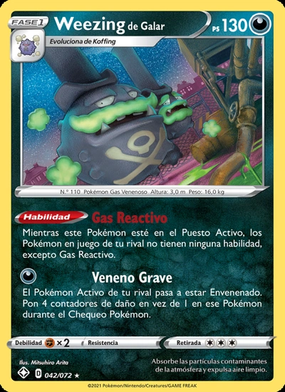Weezing de Galar