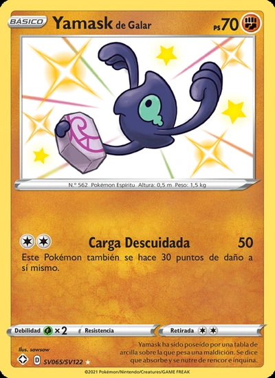 Yamask de Galar