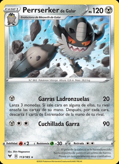 Perrserker de Galar