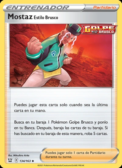 Mostaz Estilo Brusco