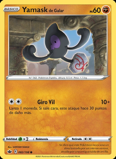 Yamask de Galar