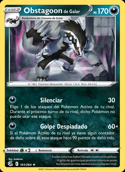 Obstagoon de Galar