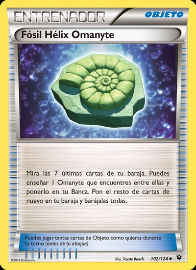 Fósil Hélix Omanyte